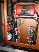 Batterieladeregler und-kabel