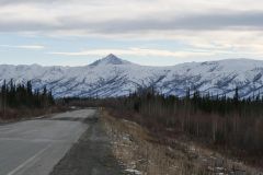 Alaska Hwy nach der Grenze