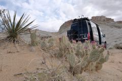 Grenze zwischen Arizona und Utah