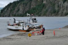 Dawson City Yukon Fähre