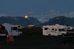 Homer Spit Mondaufgang