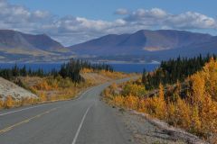 Alaska Hwy Kluane Lake