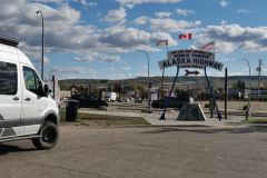 Alaska Highway Start